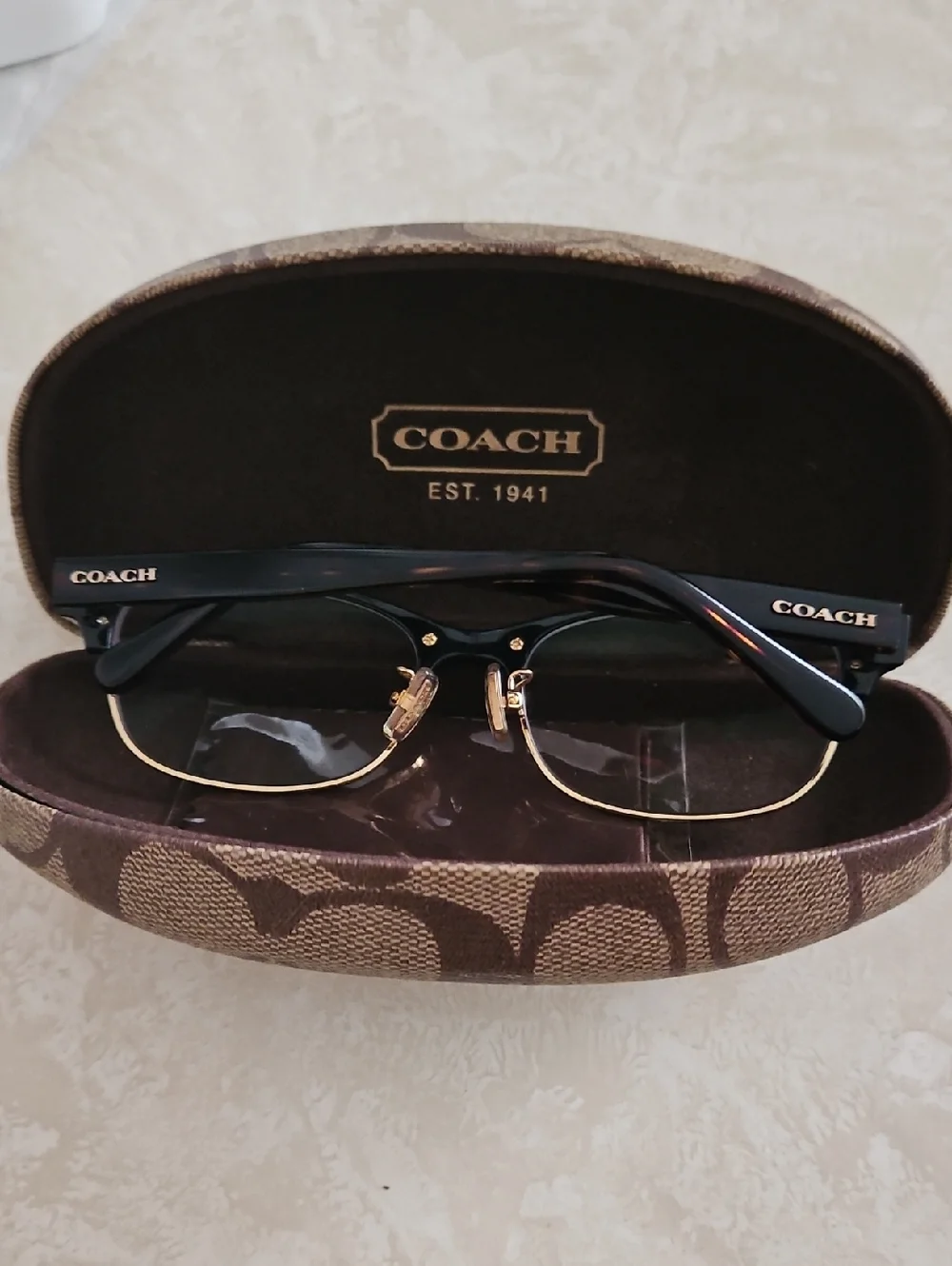 Coach Eyeglasses.